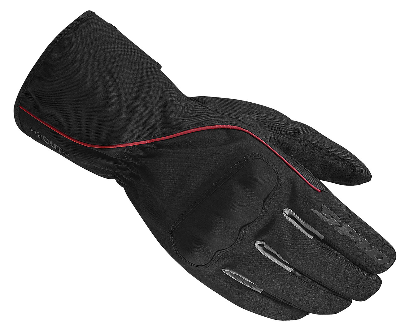 Spidi WNT-3 H2Out Mănuși de motocicletă Negru/Roșu 3XL Figura 1