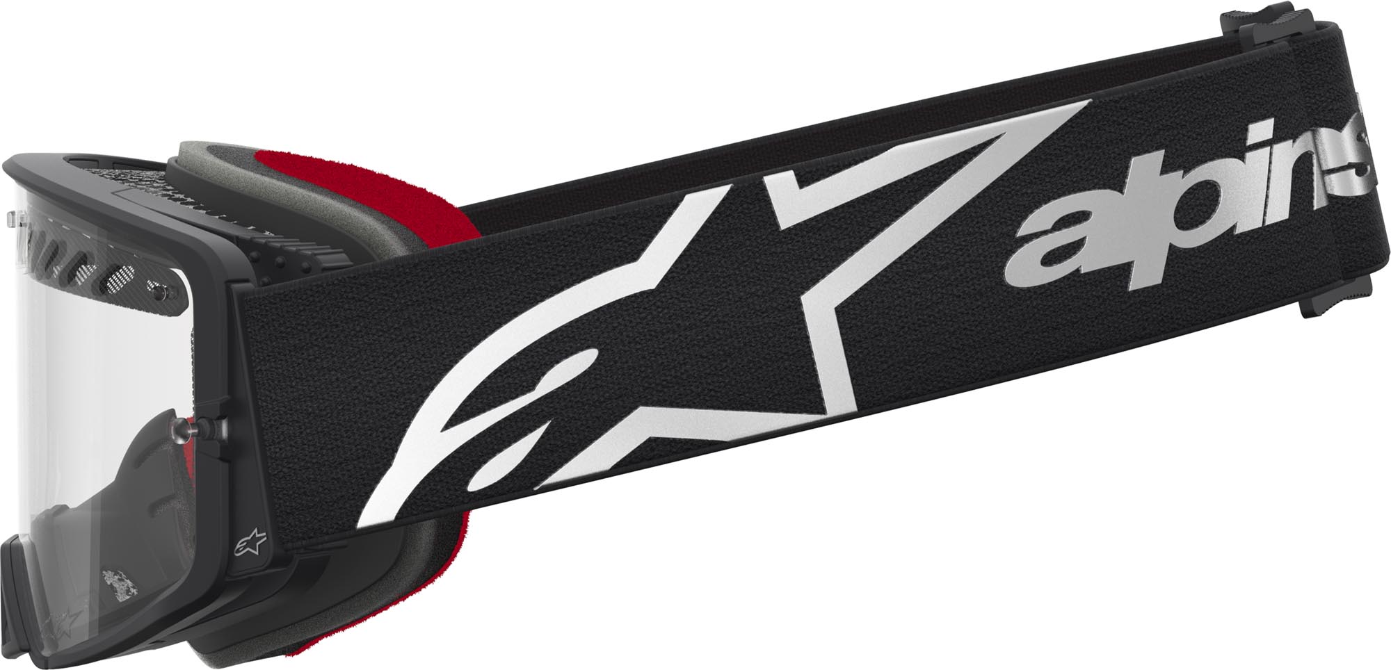 Alpinestars Supertech Dura Air Fluid Motocross Goggles black/silver Figure 2