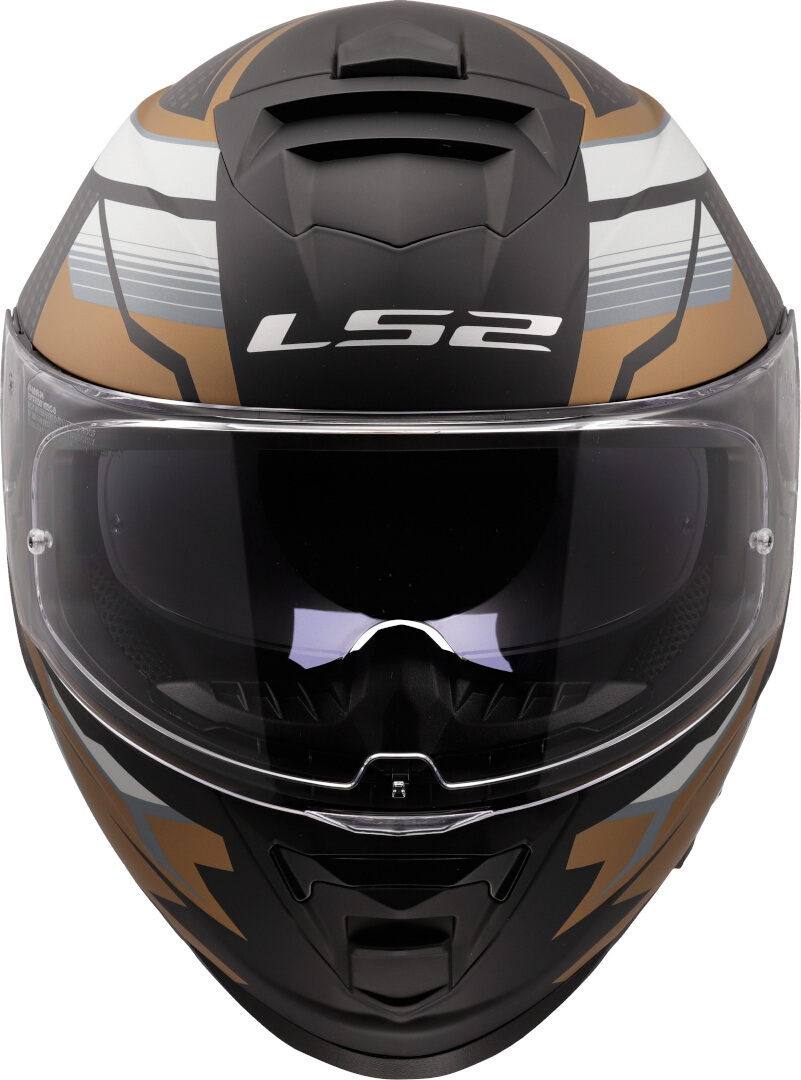 LS2 FF800 Storm II Tracker Hjelm Gullmatt Tap (59/60) Figur 8