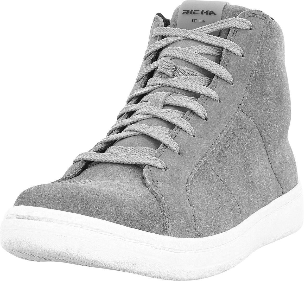Richa Lewis WP Chaussures de moto imperméables Gris/blanc 41 Figure 5