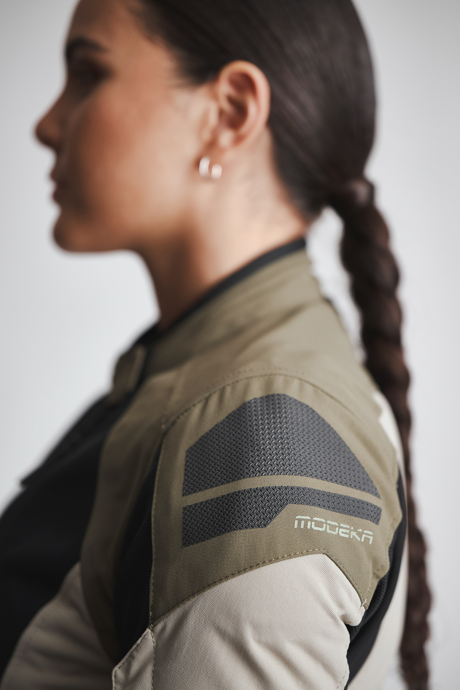 Modeka Khao Air II waterproof Ladies Motorcycle Textile Jacket black/brown 36 Figure 7