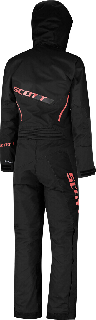 Scott Back-X Dryo Snöskoterdräkt för damer i ett stycke svart M Figur 2