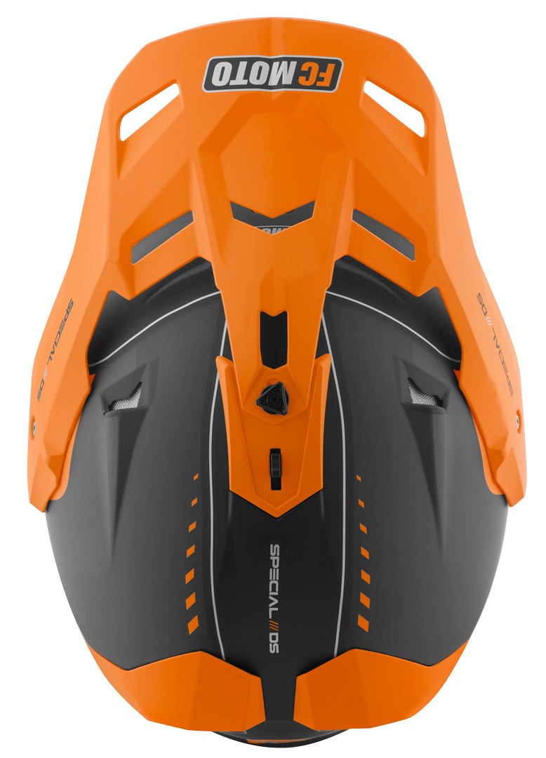 FC-Moto Merkur Pro Air Enduro hjelm sort/orange M Figur 7