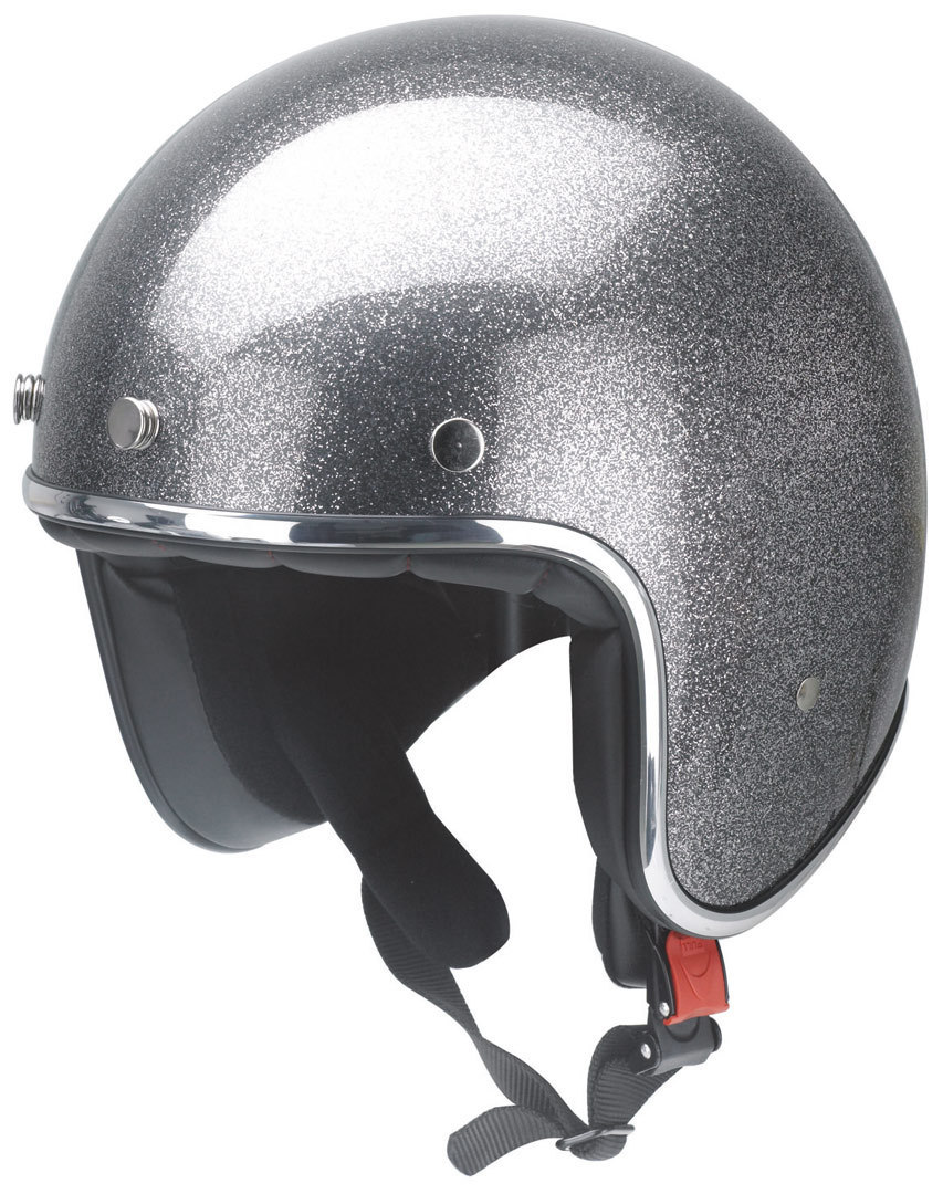 Redbike RB-765 Metal Flake Jet hjälm grå XL (61/62) Figur 1