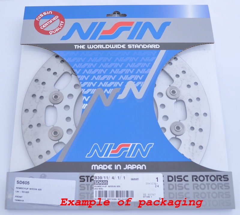 NISSIN Disc de frână semi-plutitor rotund Figura 3