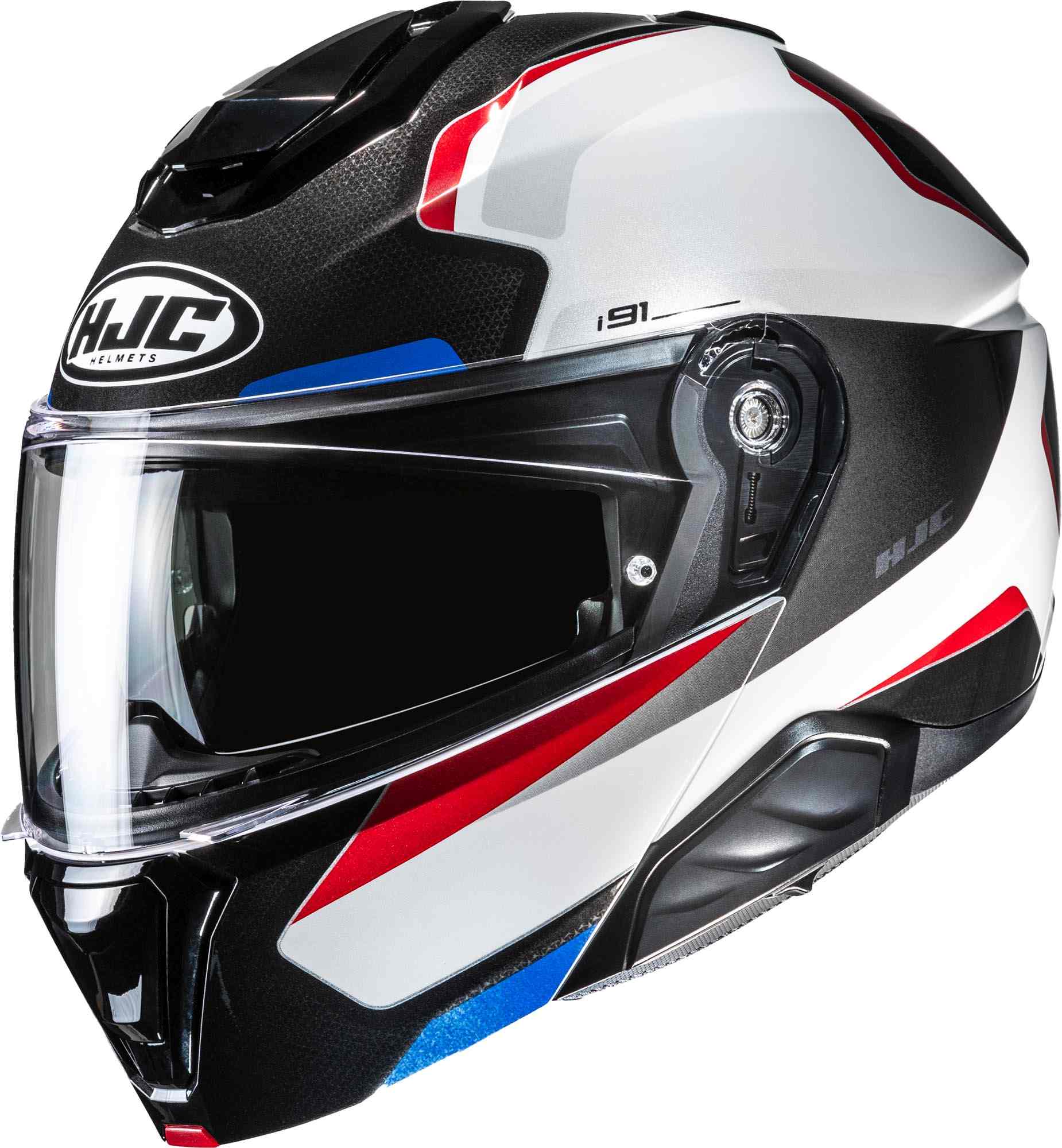 HJC i91 Felio Casco nero/bianco/rosso/blu XL (60/61) Figura 1