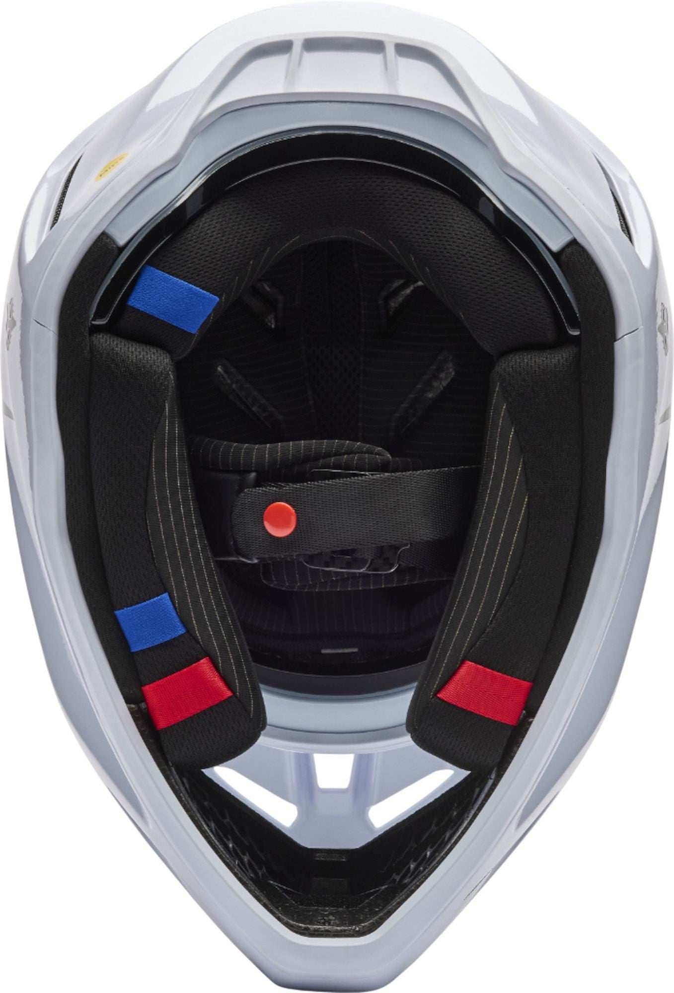 Side view of FOX V3 RS Fracture Carbon Motocross Helmet