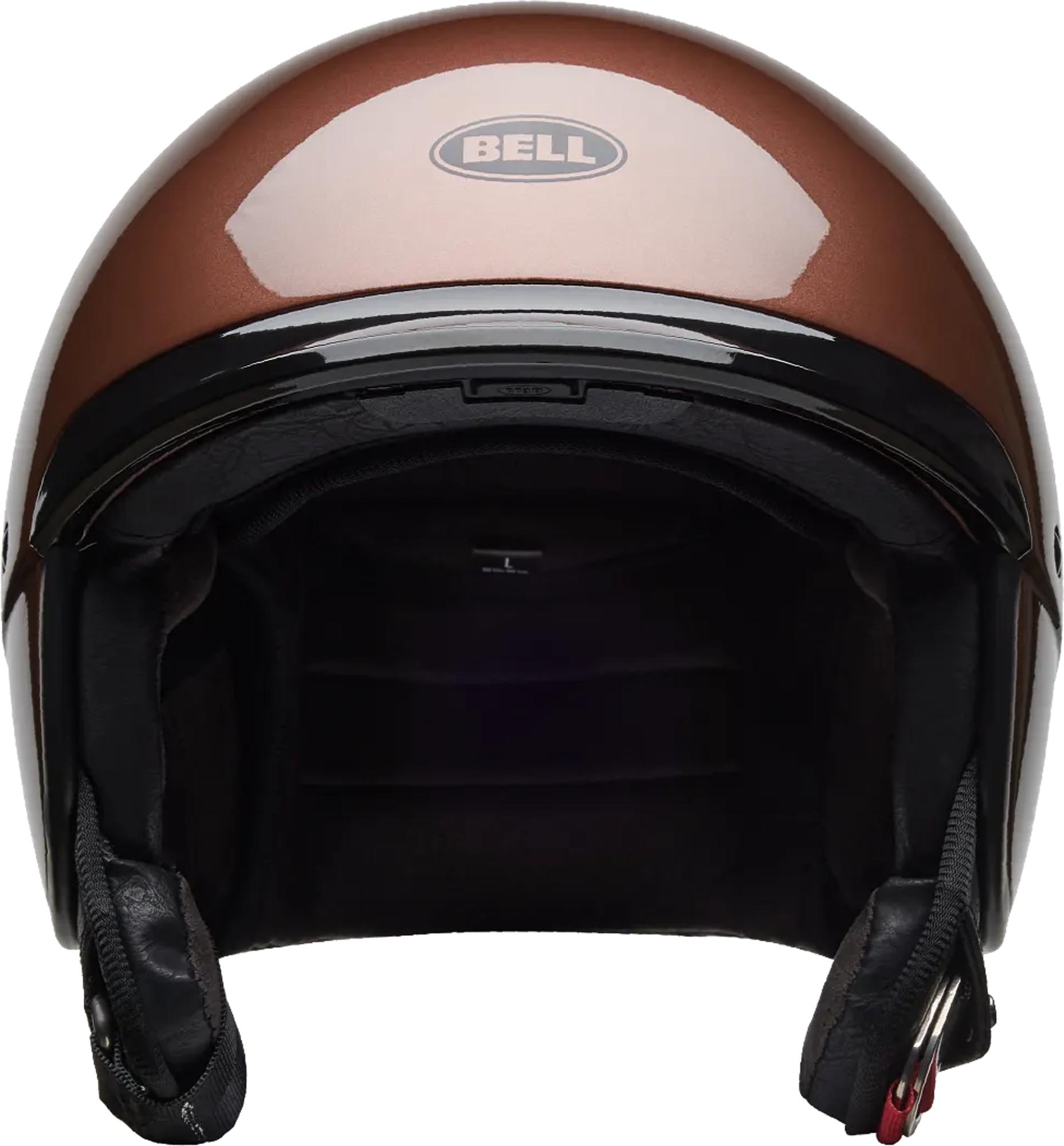 Bell TX501 Classic Gloss Jet čelada temno rjava S (55/56) Slika 3