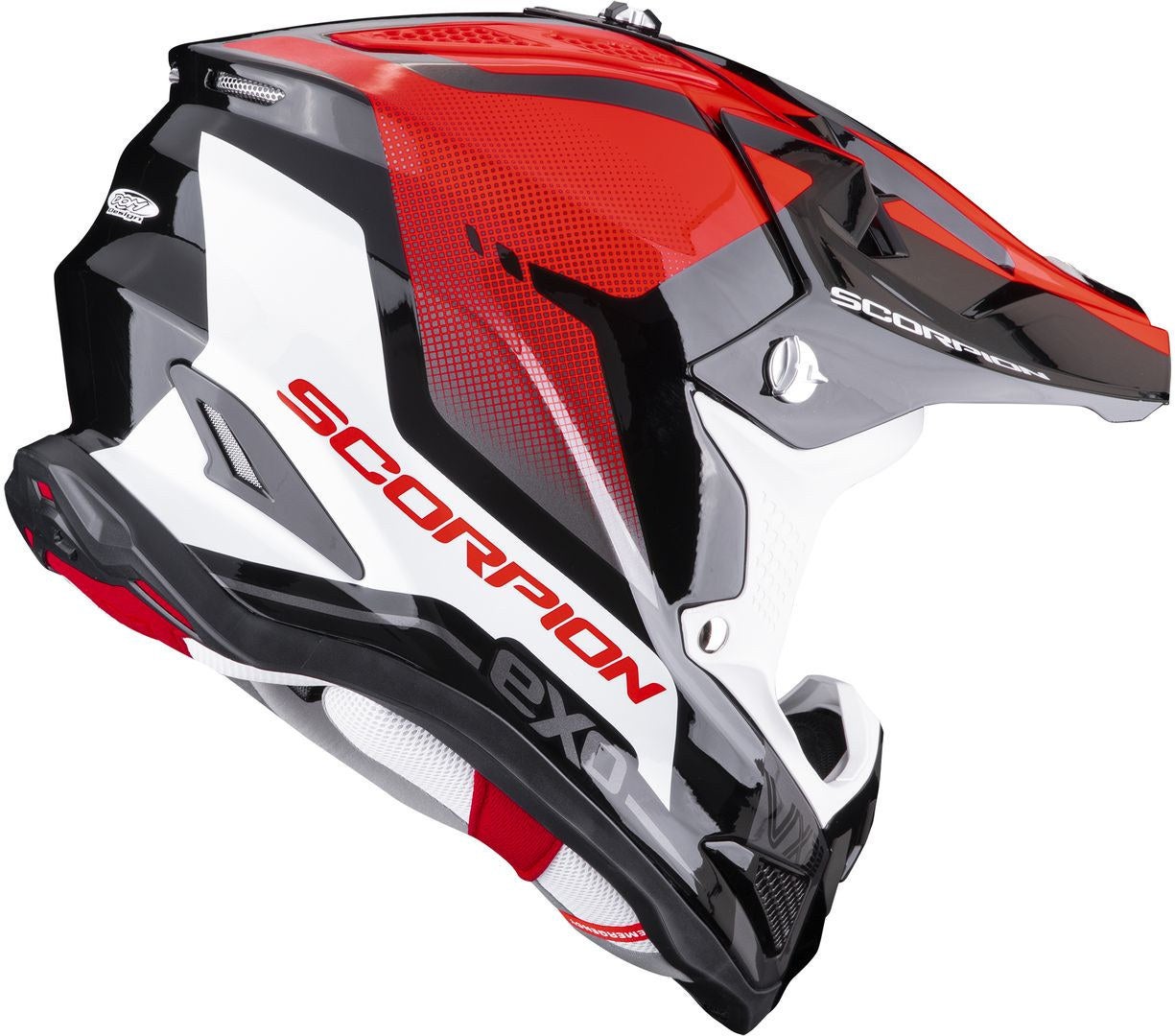 Scorpion VX-22 Air Attis Casco Motocross nero/rosso L (59/60) Figura 2
