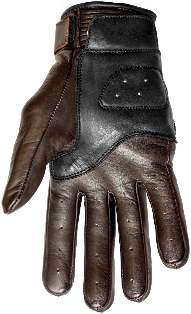 Helstons Side Summer Motorcycle Gloves brown 8 Figure 2