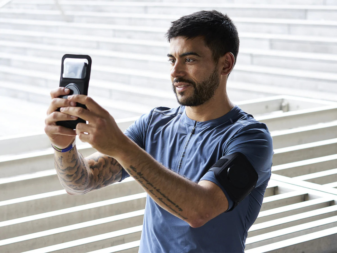 Shapeheart Husă magnetică pentru smartphone cu fereastră de cameră XL Figura 2