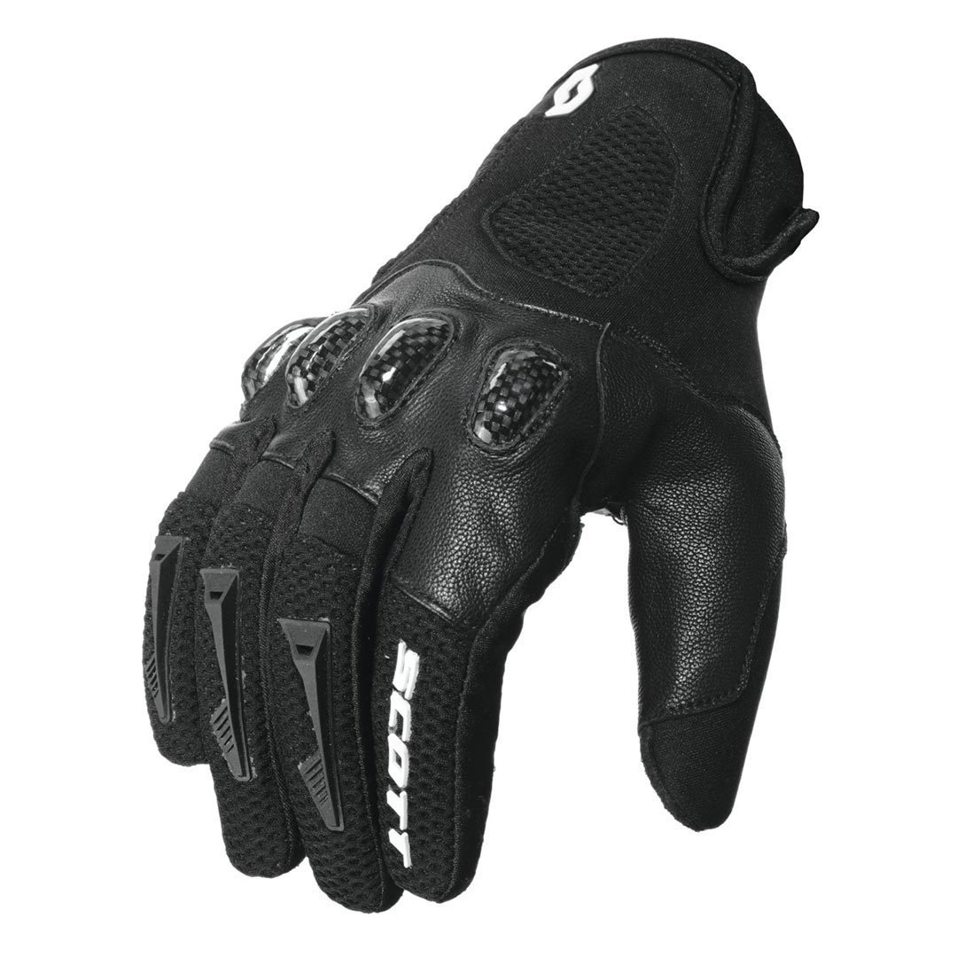 Scott Assault Motocross Handschuhe schwarz M Abbildung 1
