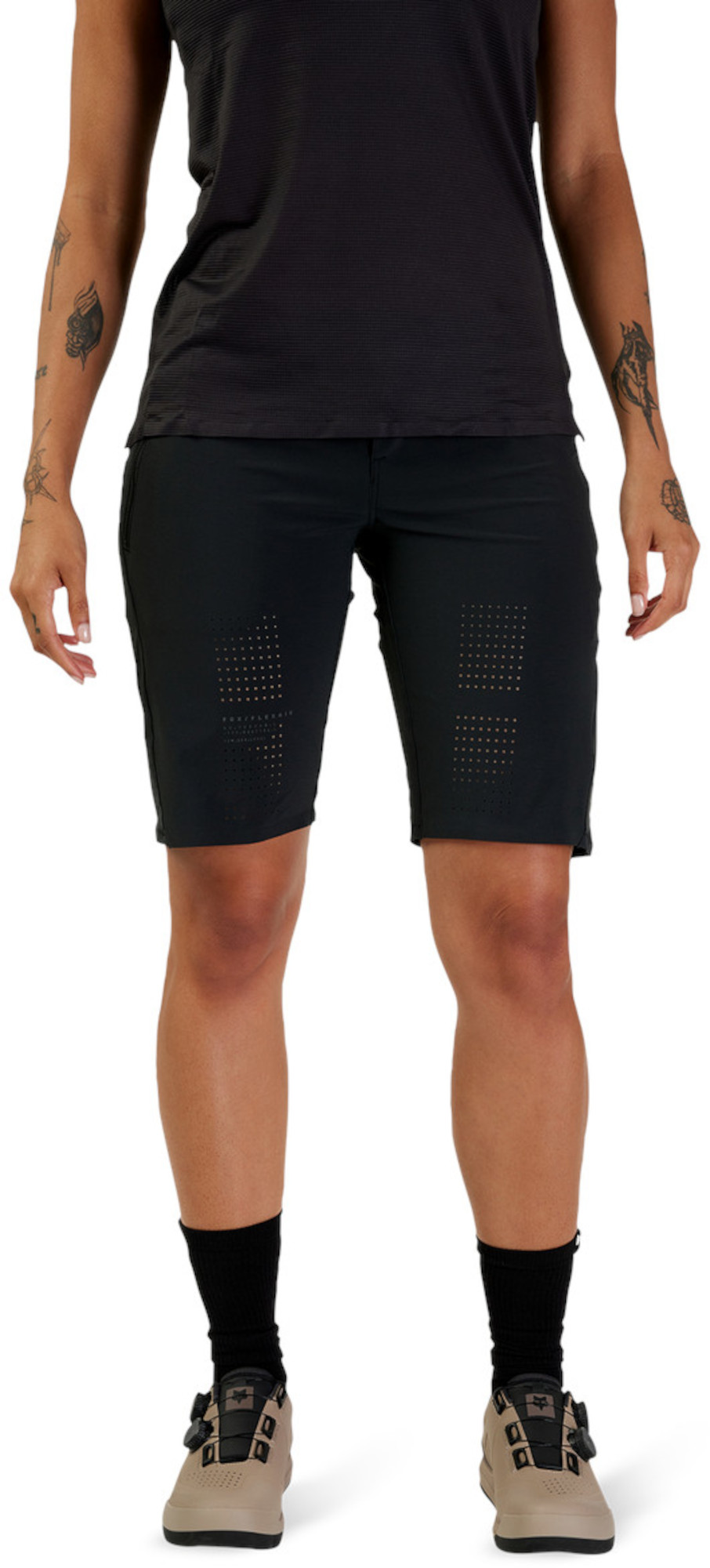 FOX Flexair Bermudas de Bicicleta Femininas preto XL Figura 3