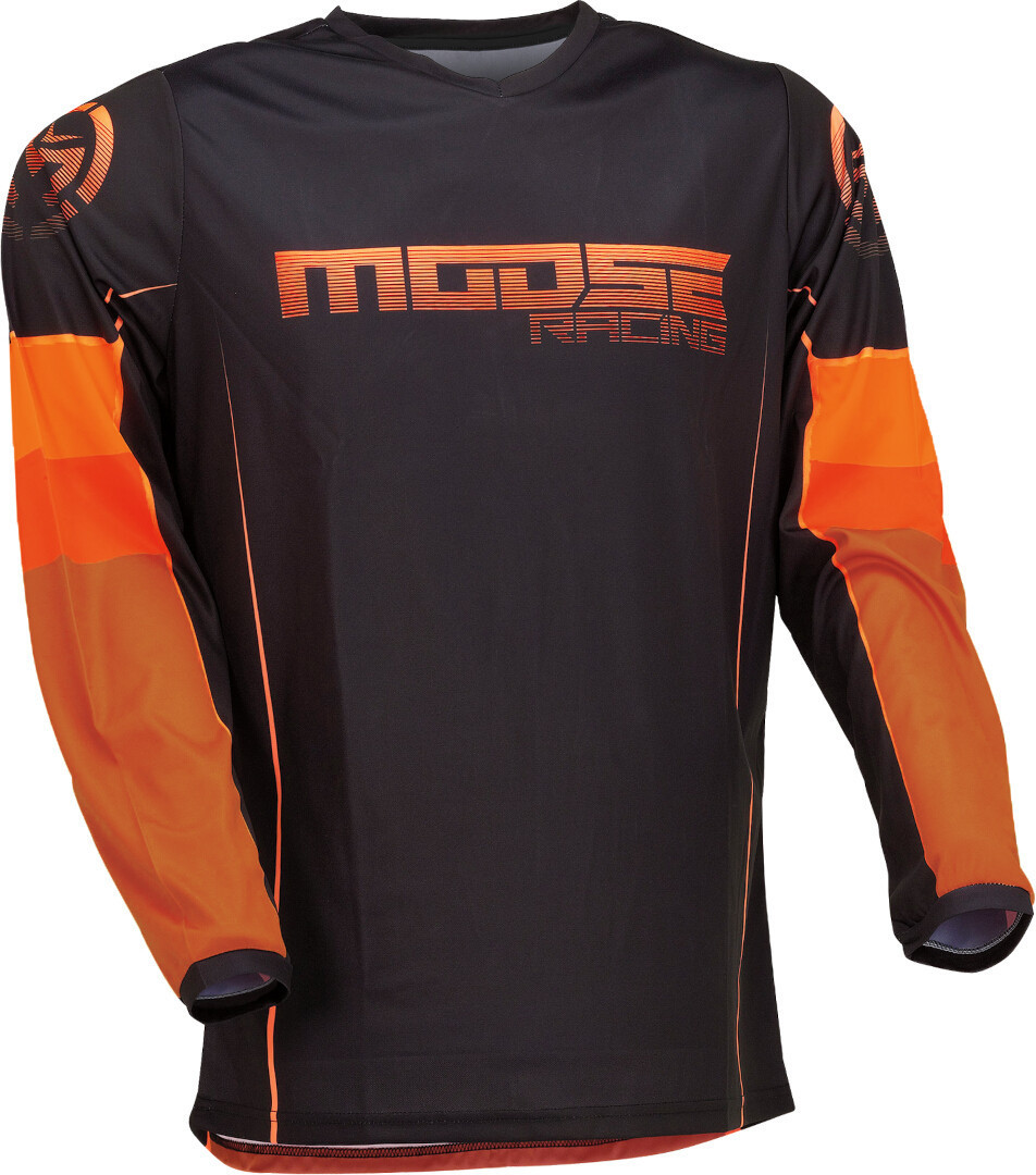 Moose Racing Qualifier 2022 Motocross trøje sort/orange 4XL Figur 1