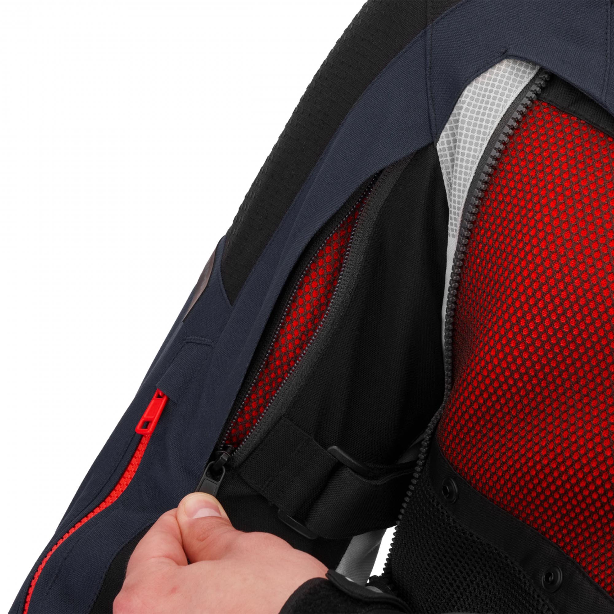 SHIMA Hero 3.0 Motorrad Textiljacke grau/blau L Abbildung 15