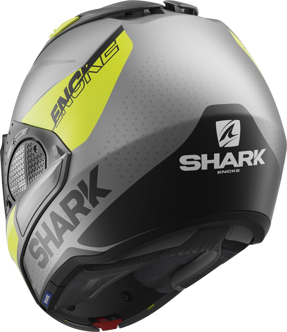 Shark Evo-GT Encke Matt Přilba šedá/modrá L (59/60) Obrázek 5