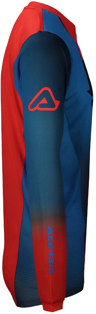 Acerbis MX J-Track 7 Motocross Jersey red/blue M Figure 4