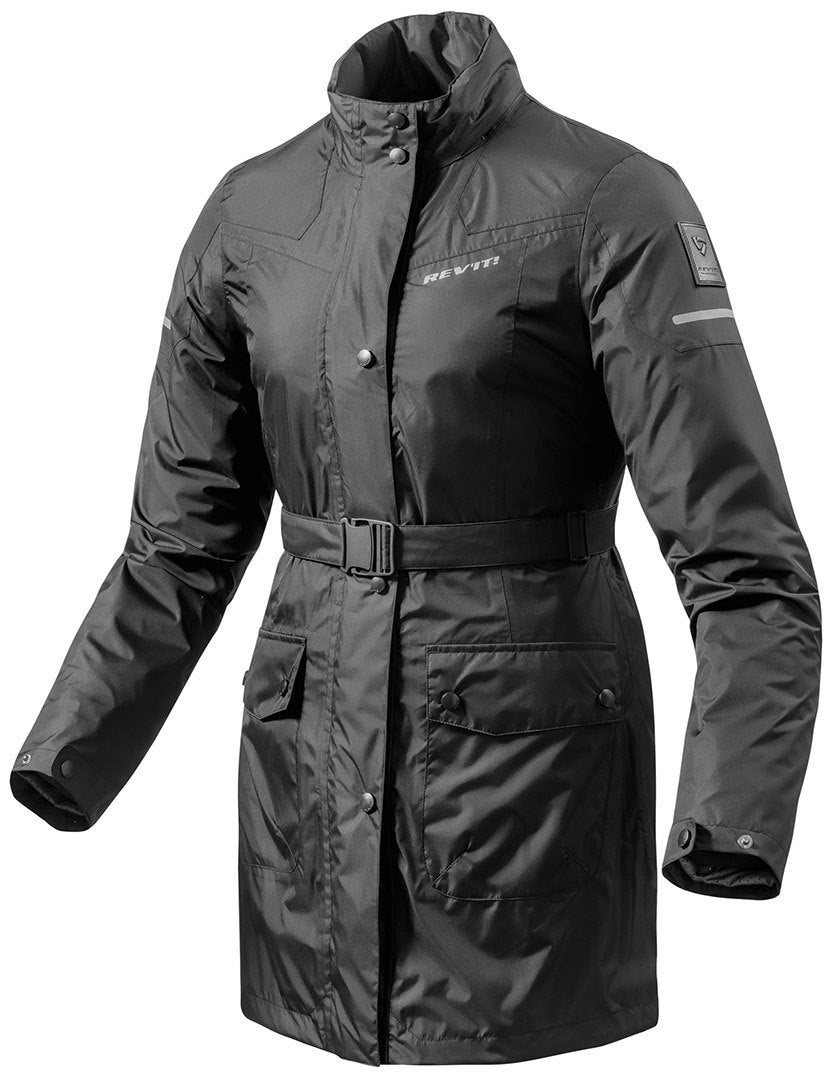 Revit Topaz H2O Ladies Rain Jacket black M Figure 1