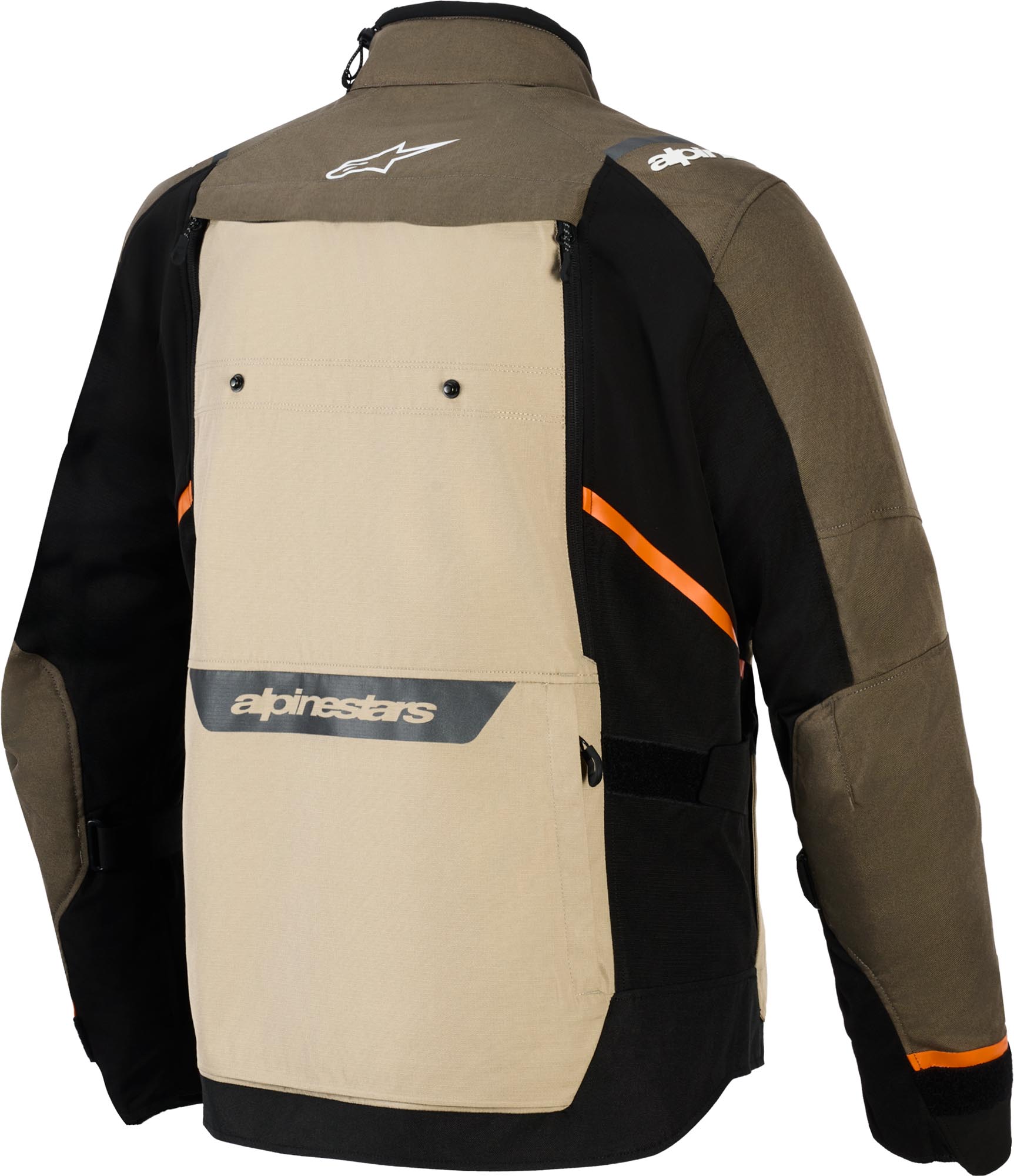 Alpinestars Cusco Drystar waterproof Motorcycle Textile Jacket brown/grey L Figure 2