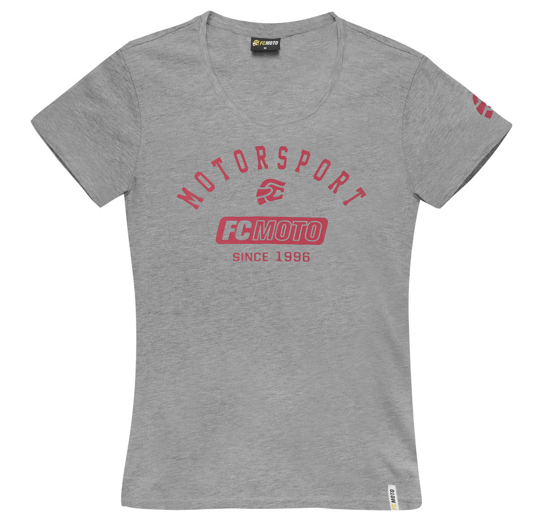 FC-Moto Moto Tricou pentru femei Gri XL Figura 1