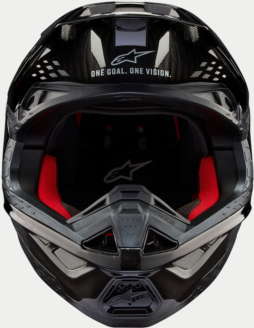 Alpinestars Supertech S-M10 Solid 2024 Casco Motocross nero L (59/60) Figura 7