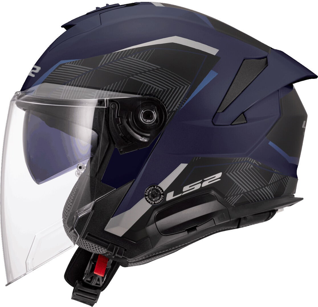 LS2 OF618 Verso II Air Casco Jet Blu opaco XXL (63/64) Figura 1
