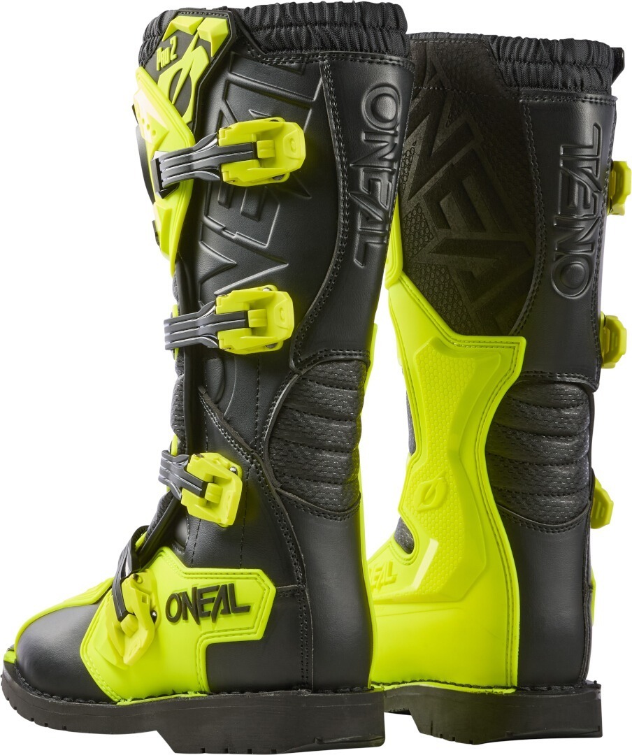 Oneal Rider Pro 2 Bottes de motocross noir/jaune néon 42 Figure 5