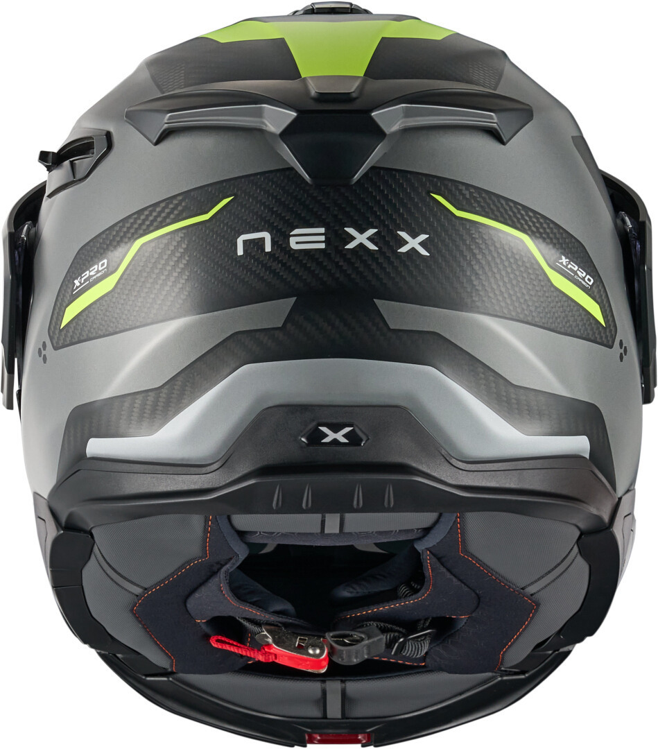 Nexx X.Lifecountry Terra Carbon Cască Gri mat/galben neon L (59/60) Figura 4