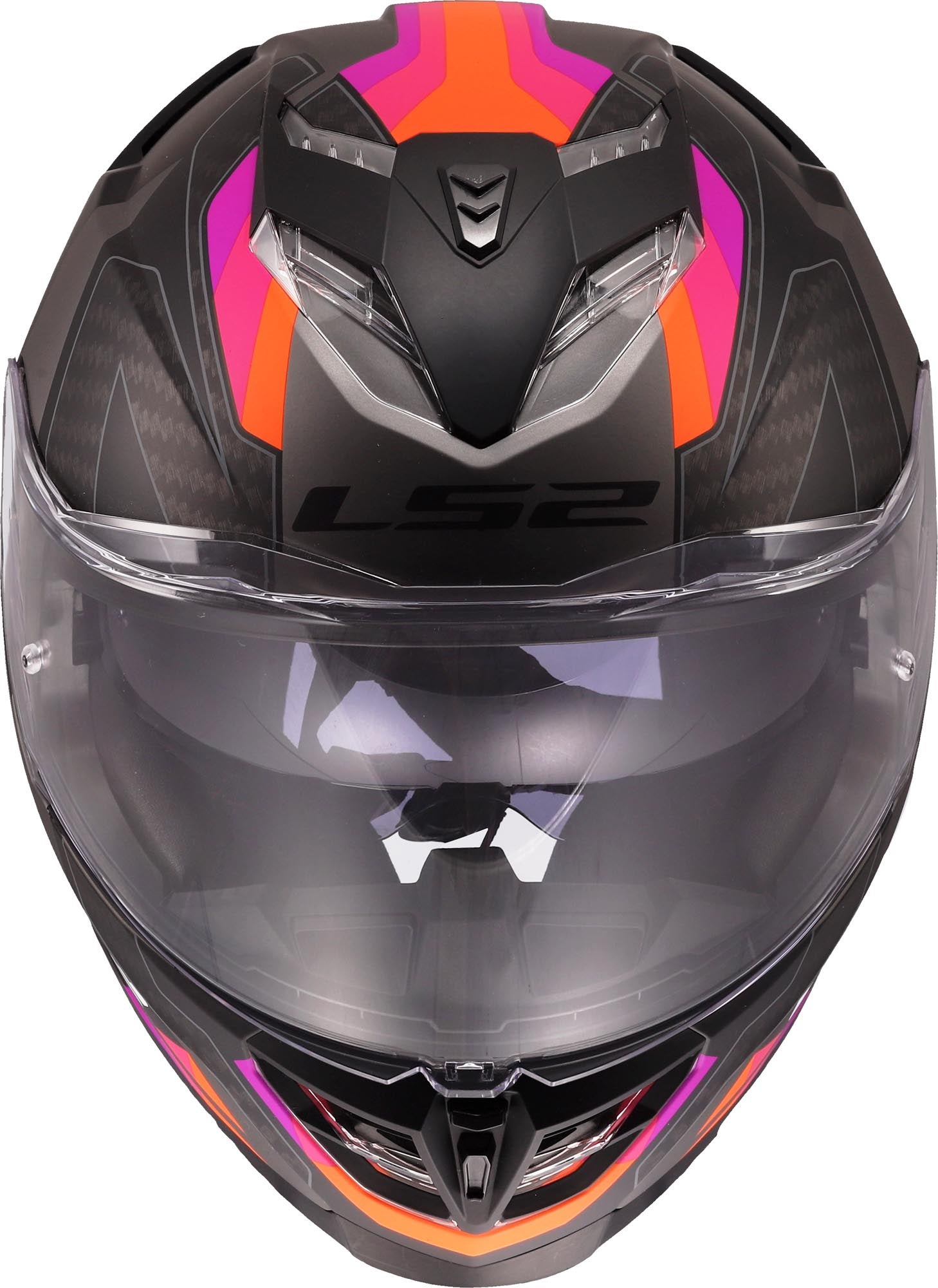LS2 FF818 Storm III Sporty Helm grau/lila XL (61/62) Abbildung 10