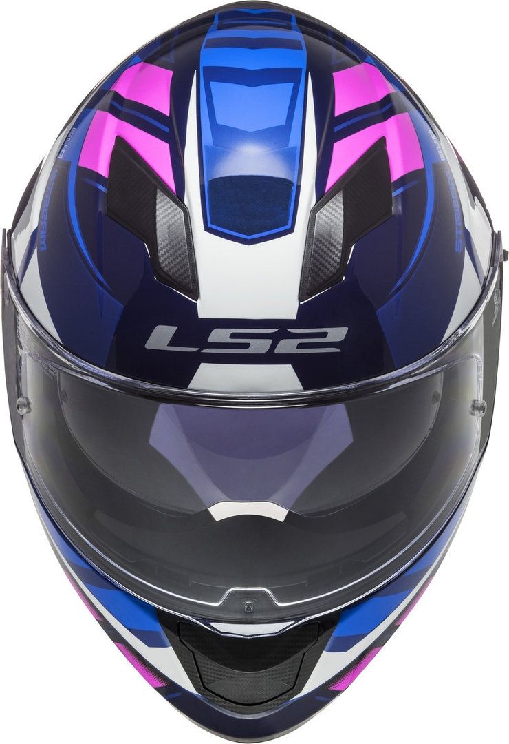 LS2 FF320 Stream Evo Loop Capacete azul/rosa M (57/58) Figura 2