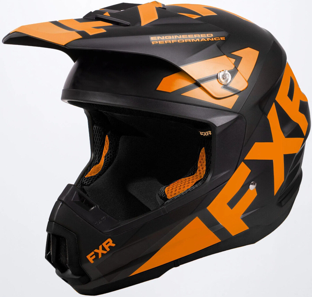 FXR Torque Team Snescooterhjelm sort/orange M (57/58) Figur 1