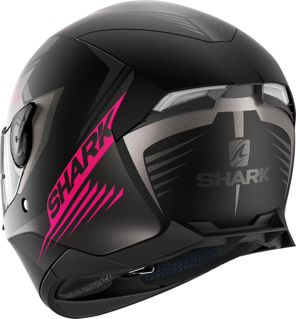 Shark Skwal 2 Hallder Casco nero opaco/rosa M (57/58) Figura 3