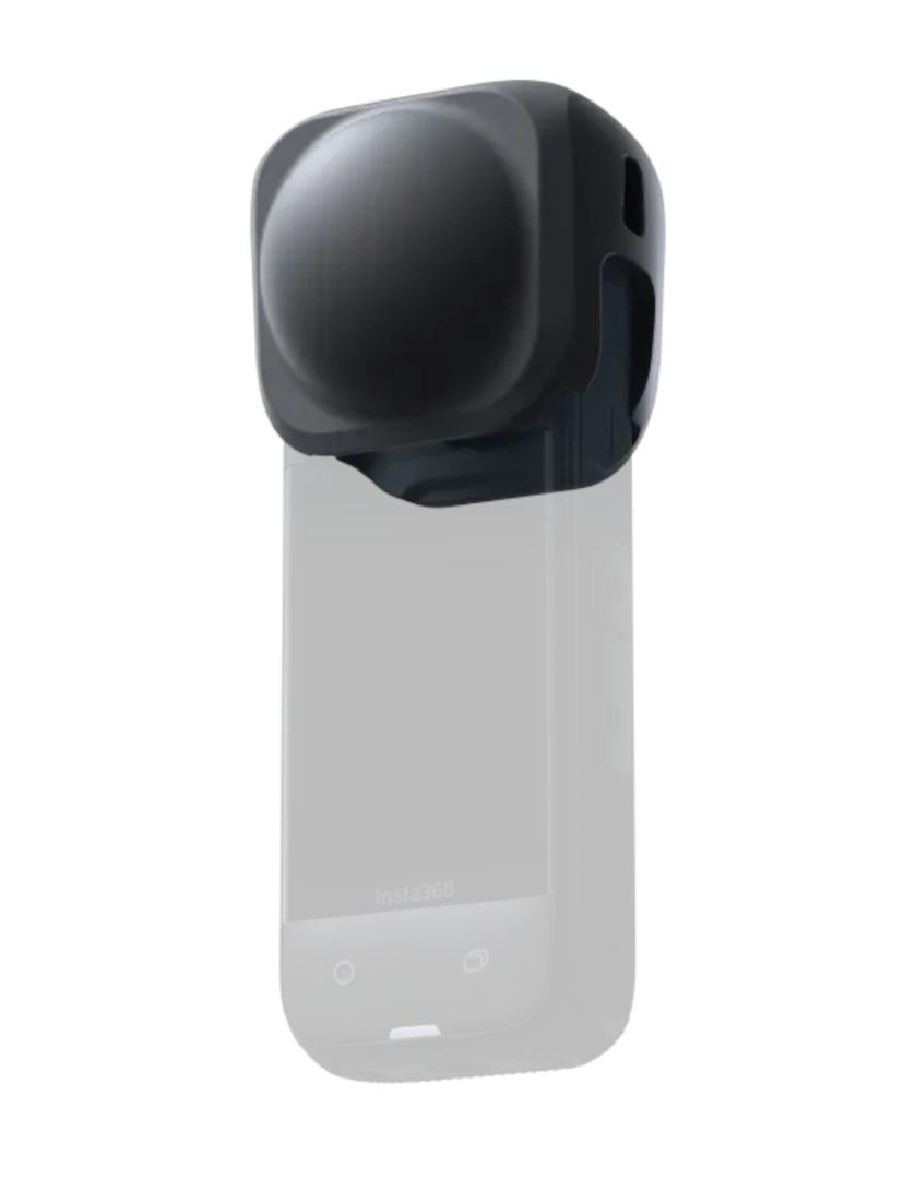 Insta360 X4 Capacul obiectivului Figura 1 Insta360 X4 Capacul obiectivului Figura 1