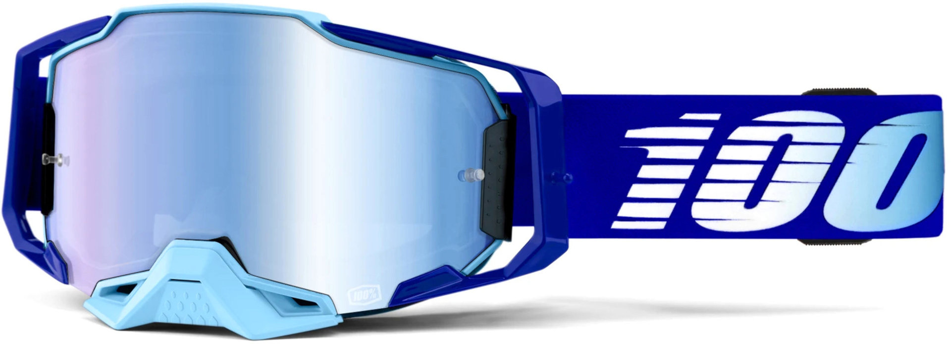 100% Armega Mirror Royal Motocross Goggles Figure 1
