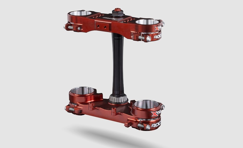 XTRIG ROCS Tech trippelkläm offset 20/22 mm Figur 1