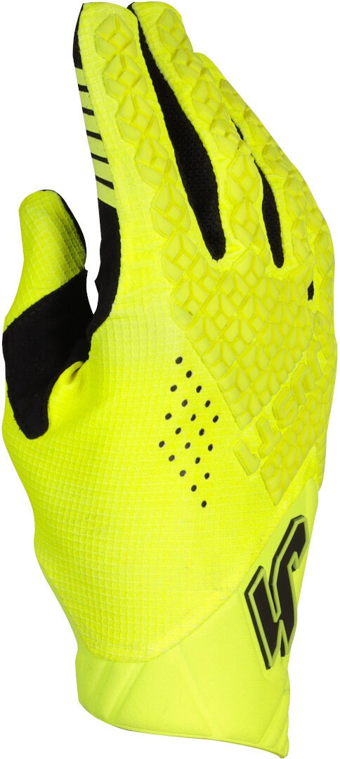 Just1 J-HRD Motocross handsker neongul S Figur 1