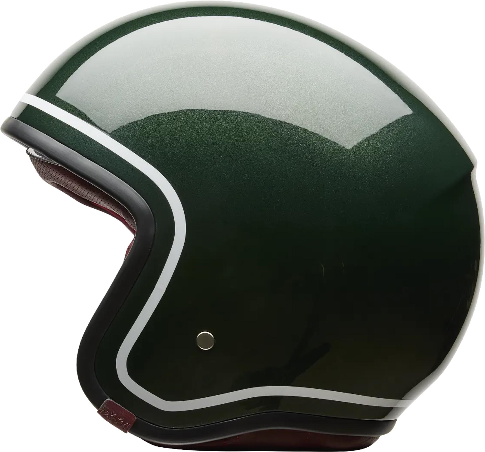 Bell TX501 Classic Gloss Jet čelada temno zelena L (59/60) Slika 6