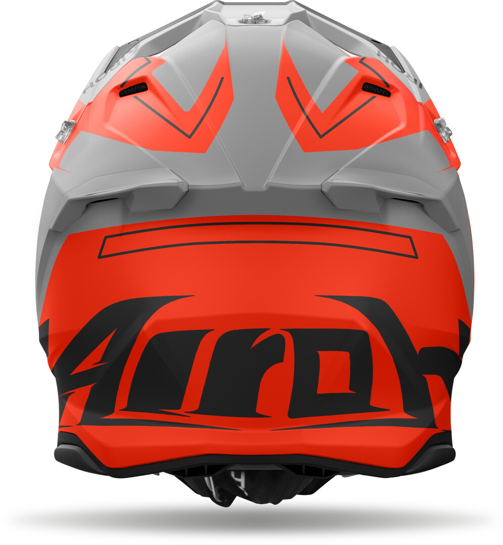 Airoh Twist 3 Dizzy Motocross Helm grau matt/orange L (59/60) Abbildung 3