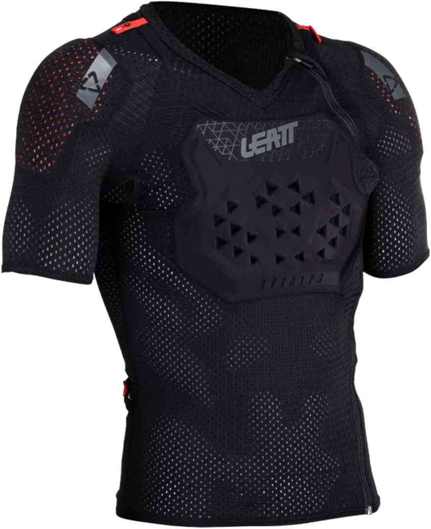 Side view of Leatt Body Tee ReaFlex Stealth Short Sleeve Protector Jacket