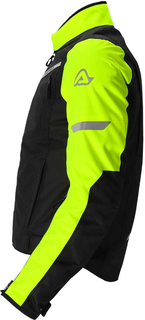 Acerbis X-Street Ladies Motorcycle Textile Jacket black/yellow M Figure 2