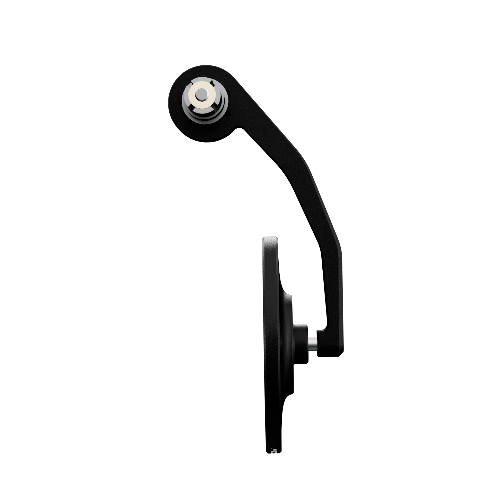 HIGHSIDER CONERO EVO BLACK EDITION Lenkerendenspiegel, lang Figura 3