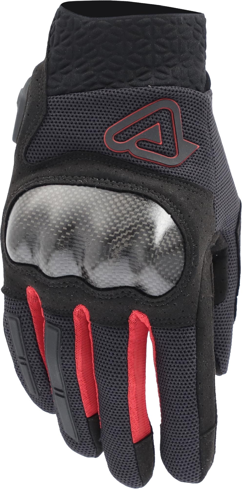 Acerbis Ramsey My Vented Pro Mesh Motorcykelhandsker sort/rød M Figur 5