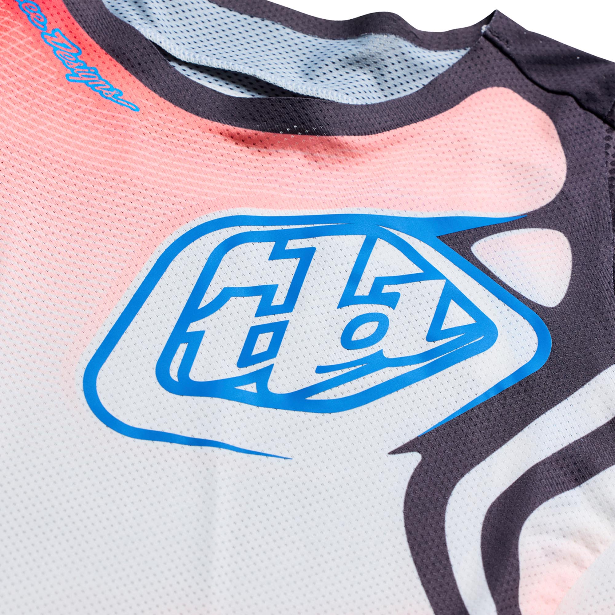 Troy Lee Designs SE Pro Wander Motocrosstrøje blå/hvid/sort/rød S Figur 4