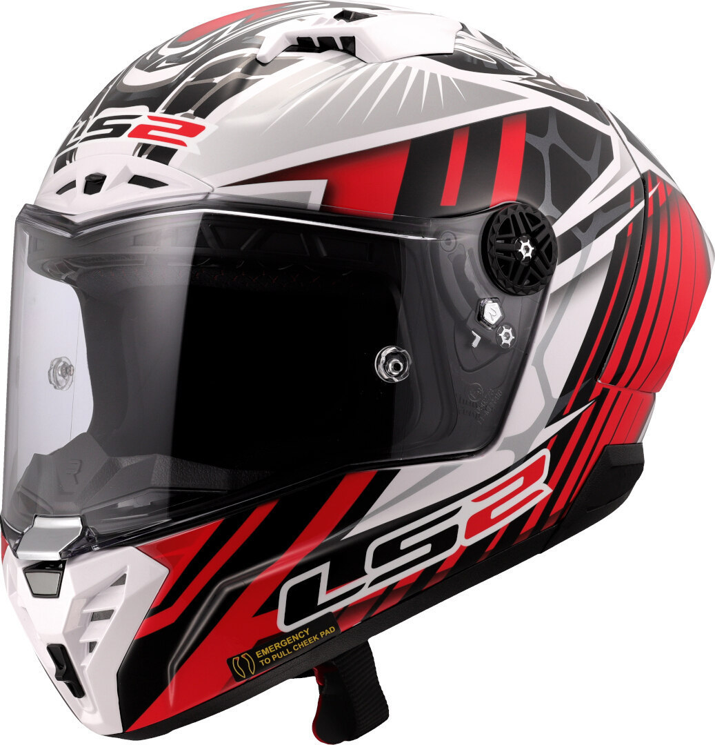LS2 FF805 Thunder GP Perolari Replica Carbon Hjelm S (55/56) Figur 1