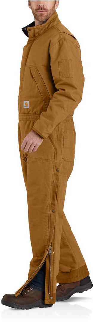 Carhartt Washed Duck Insulated Samlede brun M Figur 4