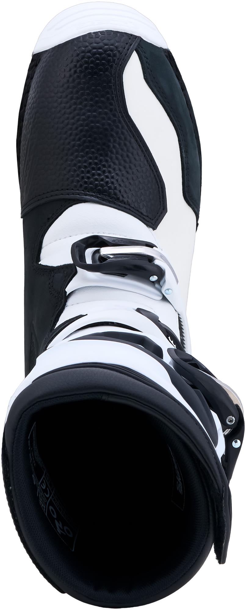 Alpinestars Tech-T Motorcycle Boots white/black/white 12 Figure 3