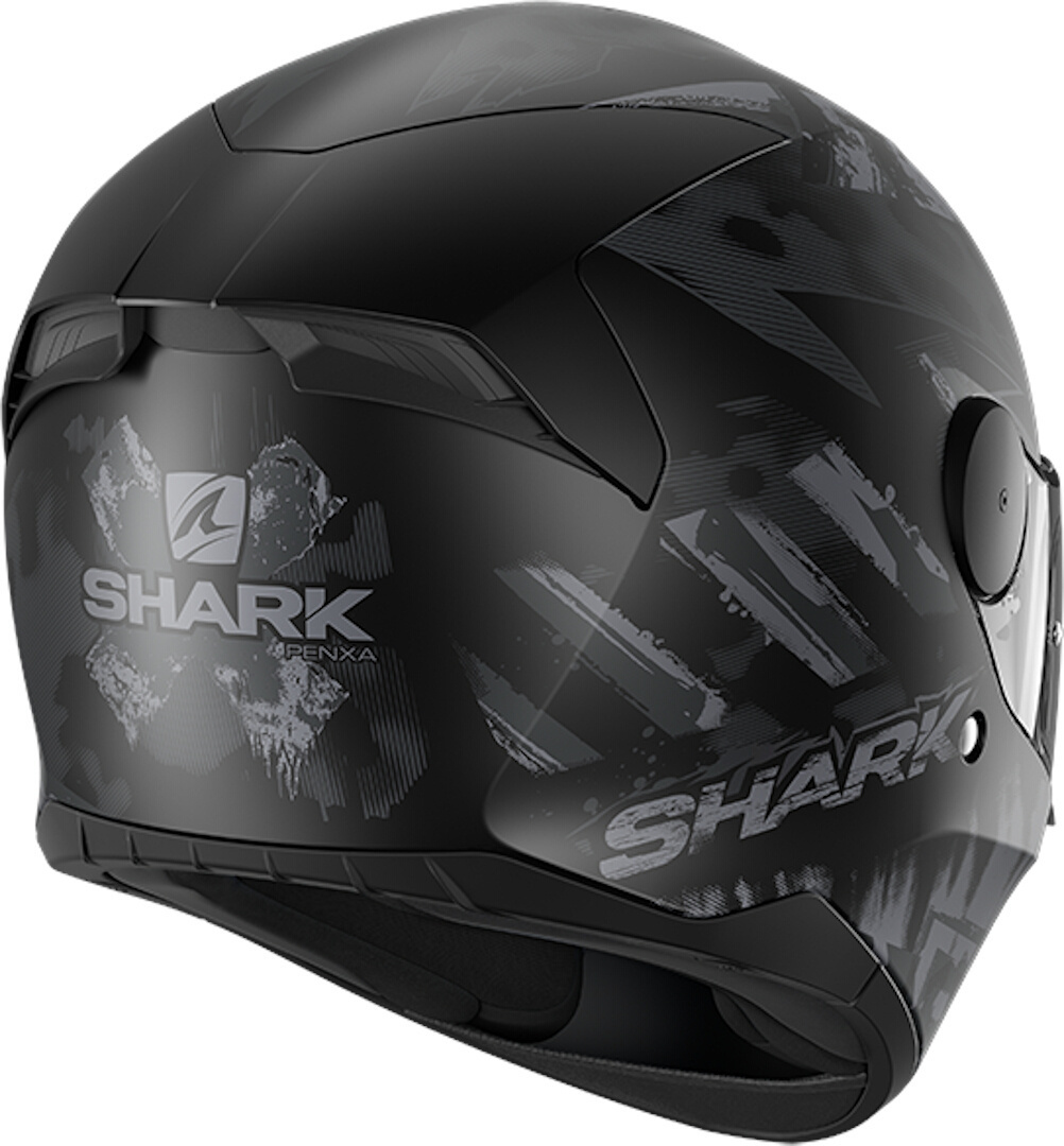Shark D-Skwal 2 Penxa Hjälm Svart matt/grå XS (53/54) Figur 2