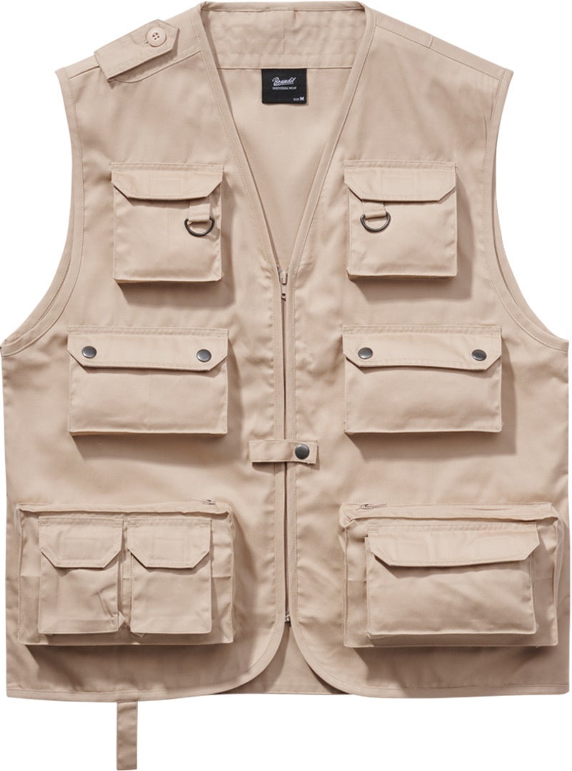 Brandit Hunting Weste beige M Abbildung 1