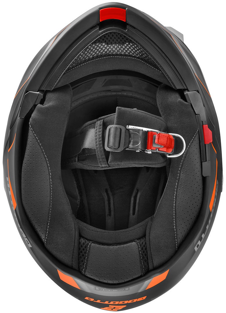 Bogotto V271 Delta Helmet black matt/orange XL Figure 5