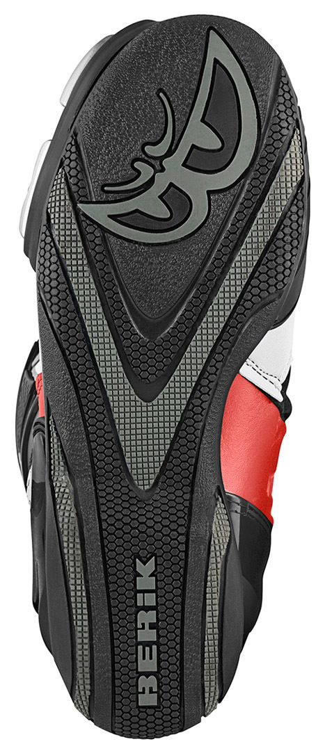 Berik Donington Motorcycle Boots black/white/red 46 Figure 5